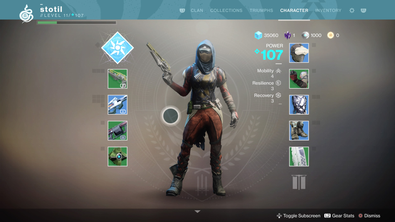 My character, at the moment. She’s got some leveling to do.
